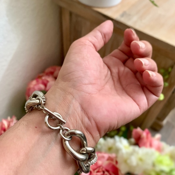 ABS by Allen Schawartz Pave Crystal Bracelet - Picture 3 of 6